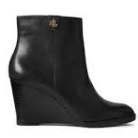 Ralph Lauren Wedge Boots Size 9 - Picture 2 of 7